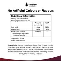 New Leaf Apple Cider Vinegar High Strenth Gummy